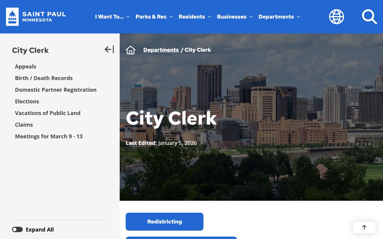 St. Paul death records