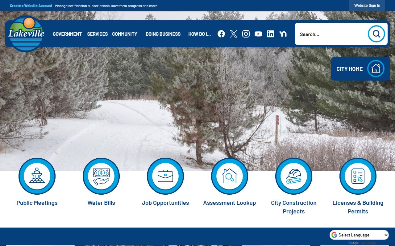 Lakeville, a city in Dakota County served by county vital records